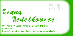 diana nedelkovics business card